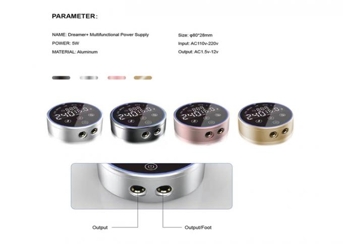 Effortlessly Control Tattoo Machine with Tattoo Power Supply Featuring Dot Box Function and Smart Touchscreen 2